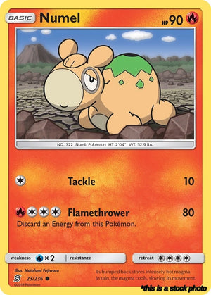 23/236 Numel Common Reverse Holofoil