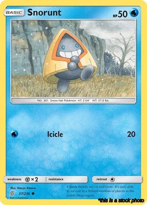 37/236 Snorunt Common Normal