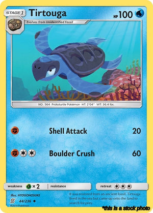 44/236 Tirtouga Uncommon Normal