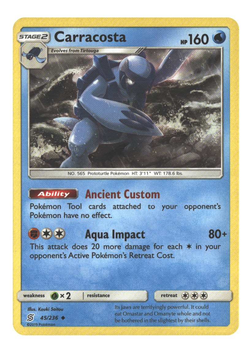 45/236 Carracosta Uncommon Normal