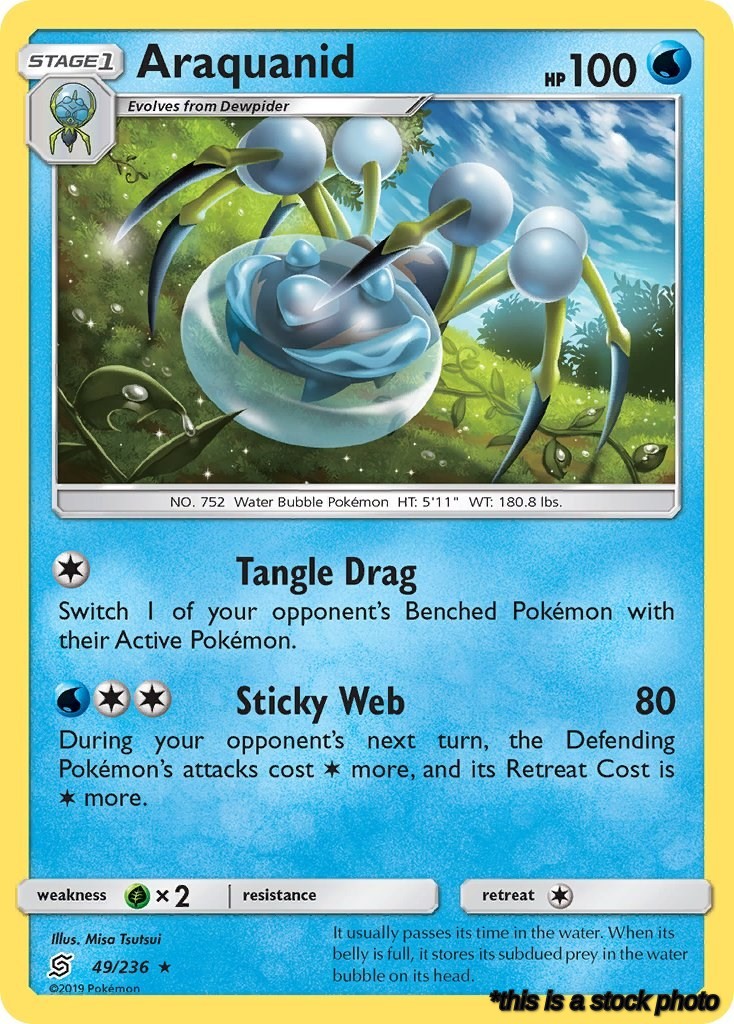49/236 Araquanid Rare Reverse Holofoil