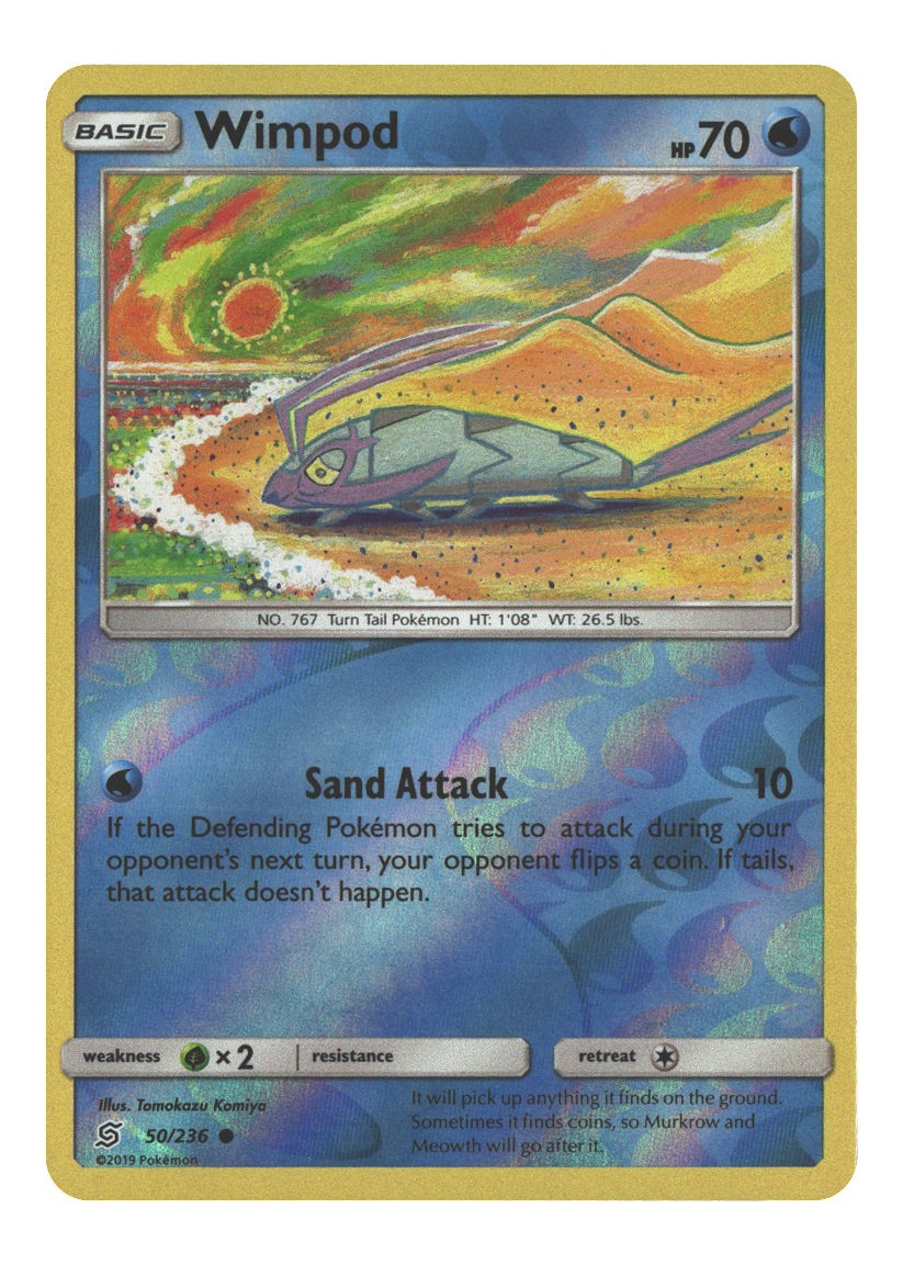 50/236 Wimpod Common Reverse Holofoil
