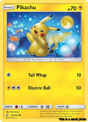 56/236 Pikachu (56) Common Normal