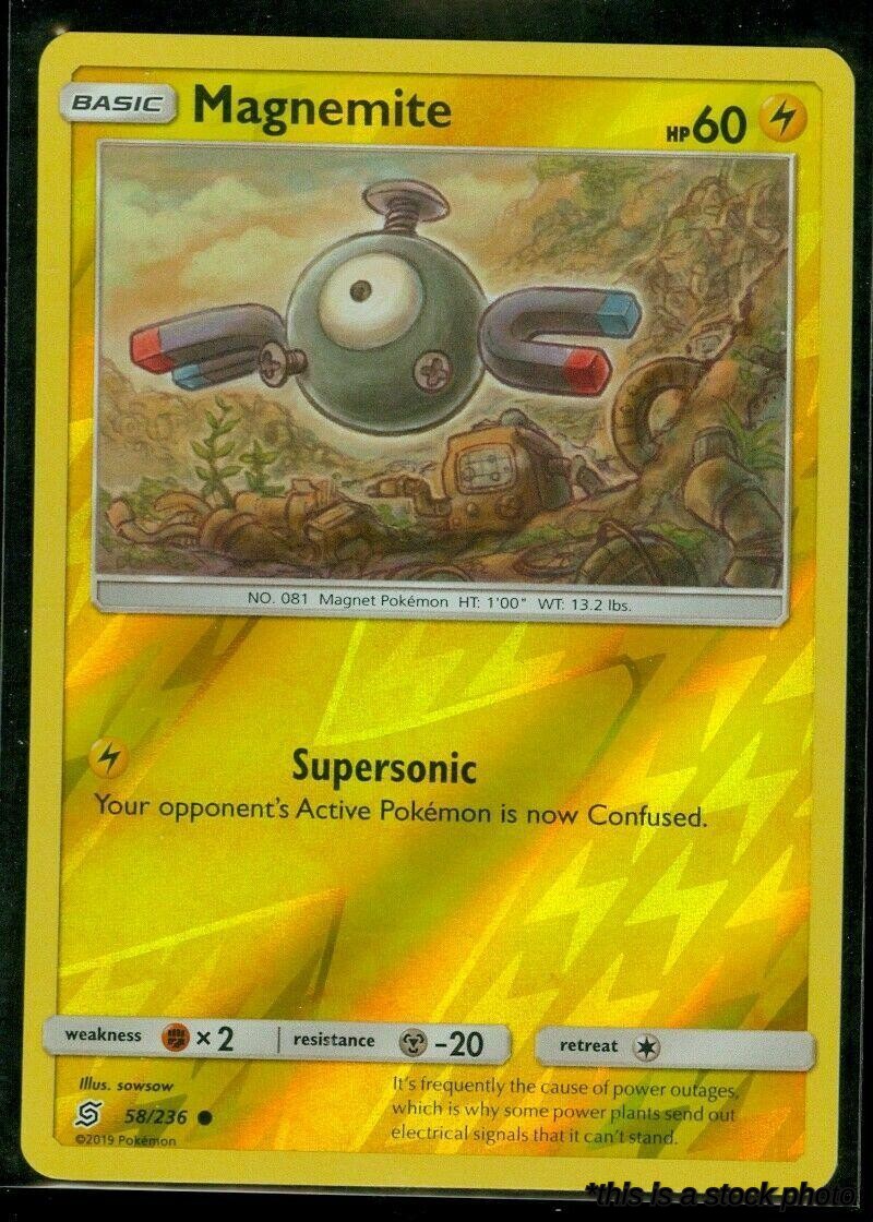 58/236 Magnemite Common Reverse Holofoil