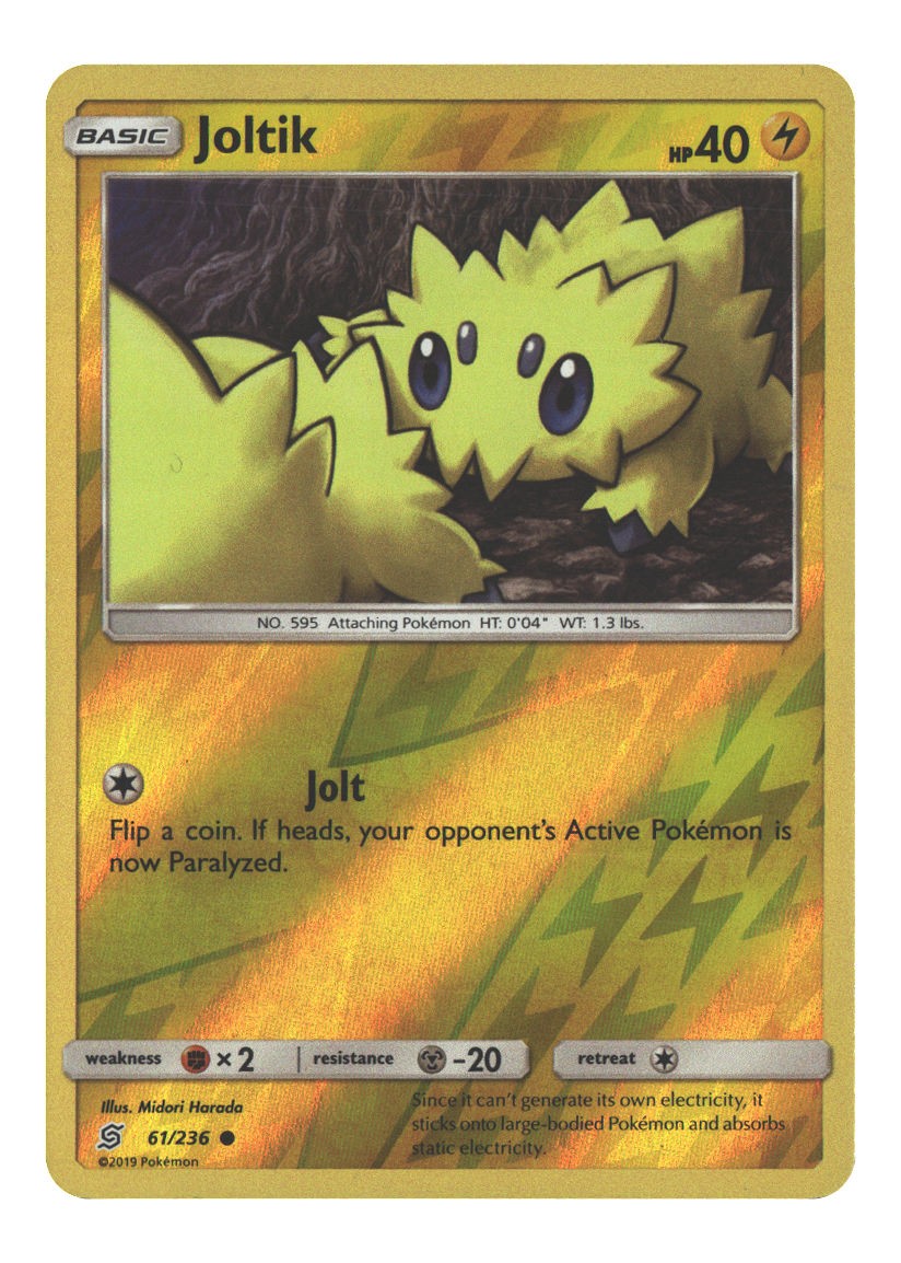 61/236 Joltik Common Reverse Holofoil