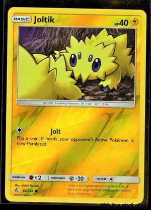 61/236 Joltik Common Reverse Holofoil