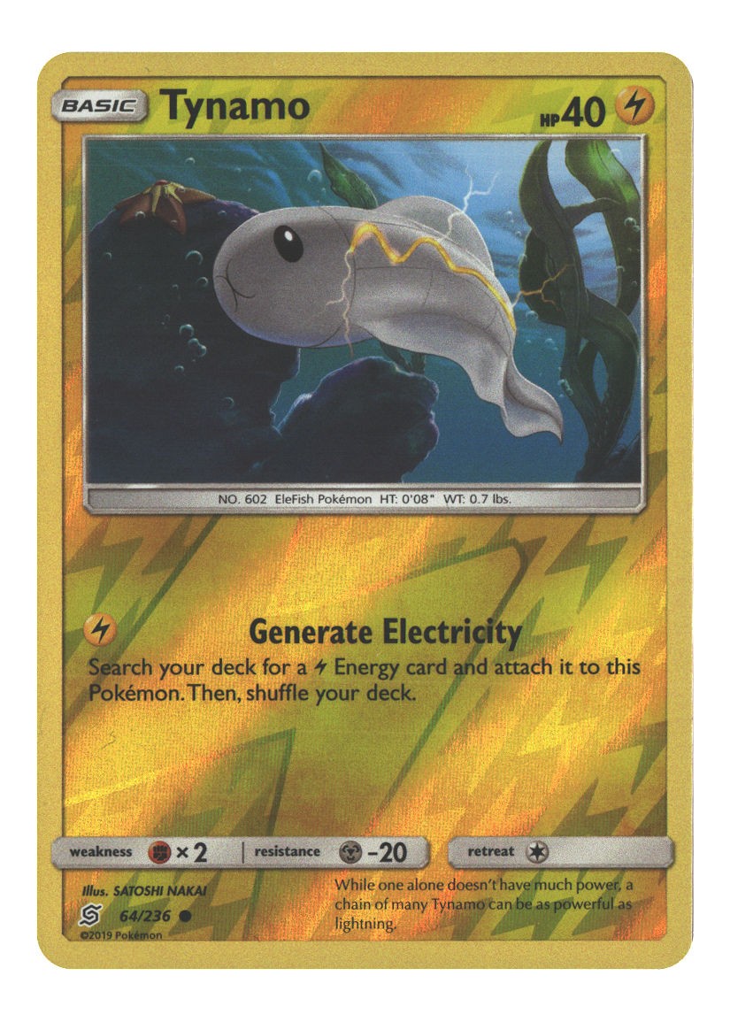 64/236 Tynamo (64) Common Reverse Holofoil