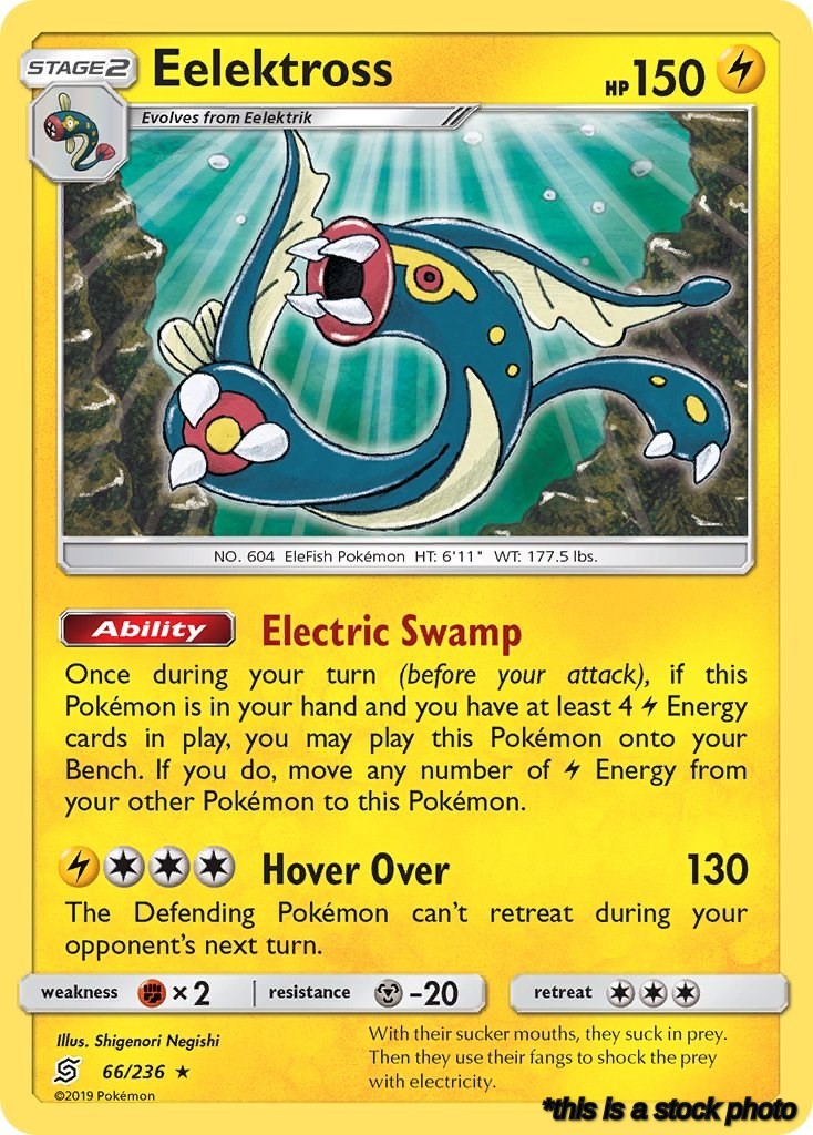 66/236 Eelektross Holo Rare Holofoil