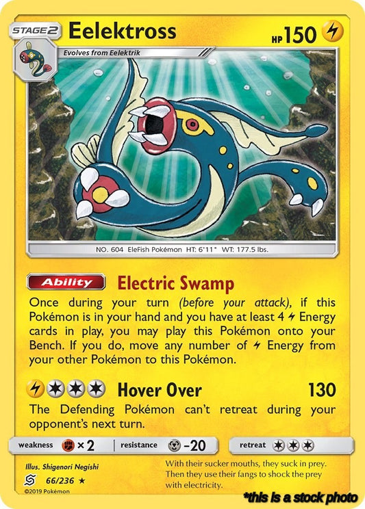 66/236 Eelektross Holo Rare Holofoil