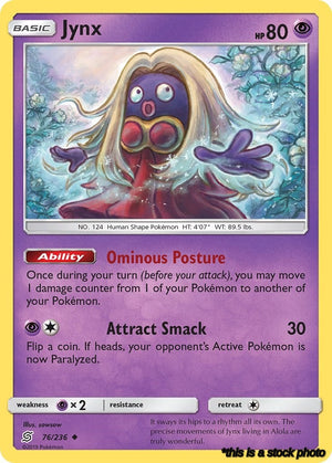 Normal Jynx [76/236 Lightly Played ]