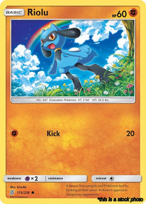 115/236 Riolu (115) Common Normal