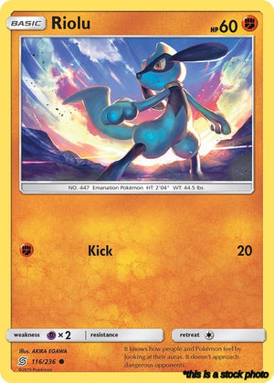 Normal Riolu (116) [116/236 Lightly Played ]