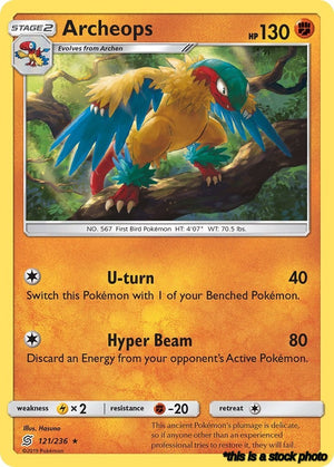 121/236 Archeops Rare Normal