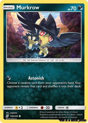 128/236 Murkrow (128) Common Normal