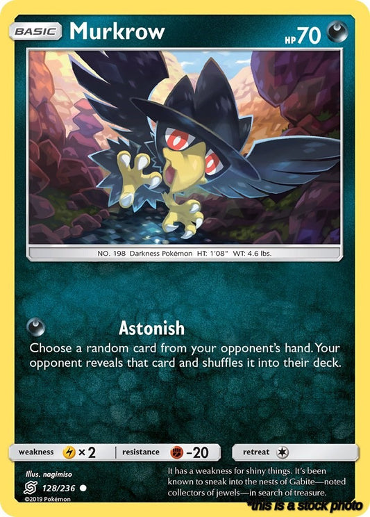 128/236 Murkrow (128) Common Normal