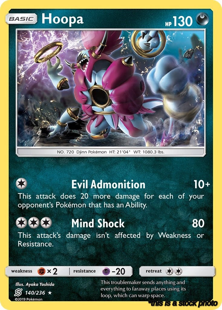 Holofoil Hoopa [140/236 Lightly Played ]