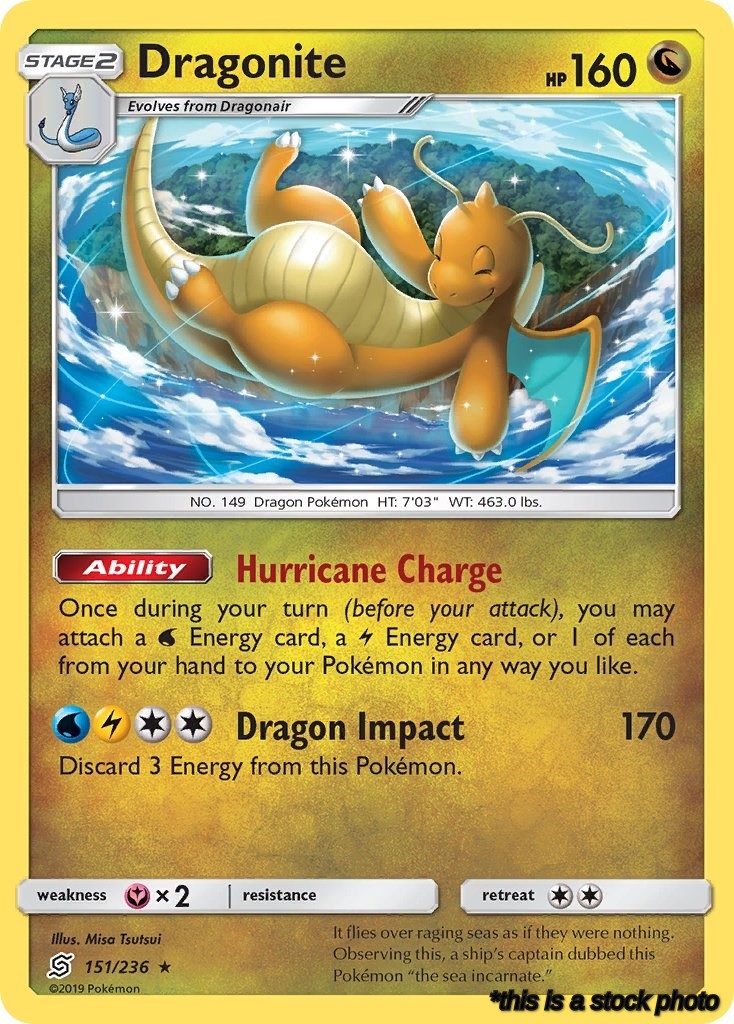 151/236 Dragonite Rare Normal