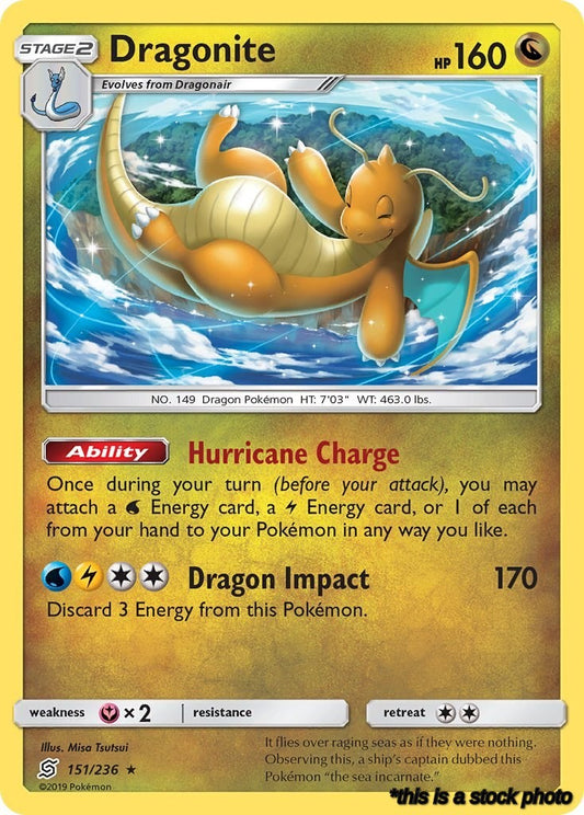 151/236 Dragonite Rare Normal