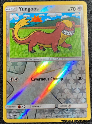 180/236 Yungoos Common Reverse Holofoil