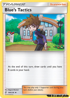 188/236 Blue's Tactics Uncommon Normal