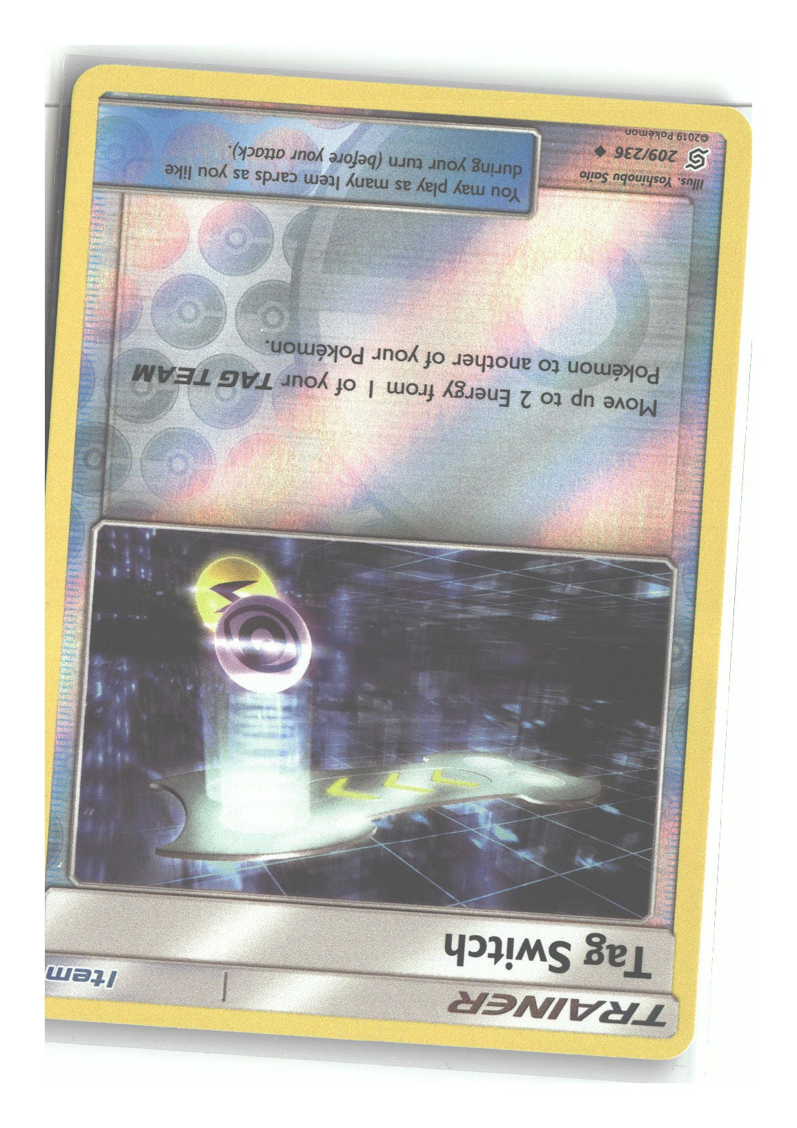 209/236 Tag Switch Uncommon Reverse Holofoil