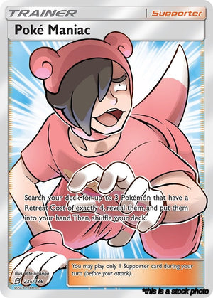 Holofoil Poke Maniac (Full Art) [236/236 Lightly Played ]