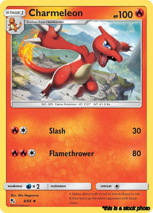 Uncommon Charmeleon [8/68 Moderately Played ]