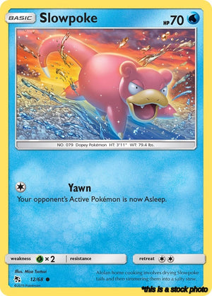12/68 Slowpoke Common Normal