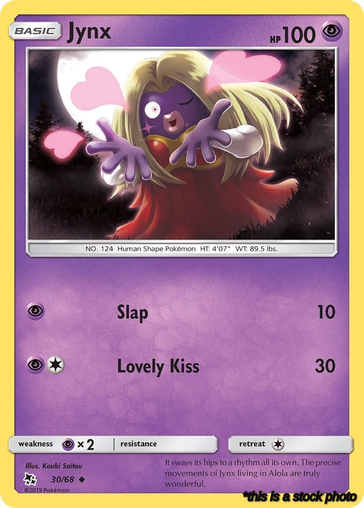 30/68 Jynx Uncommon Reverse Holofoil