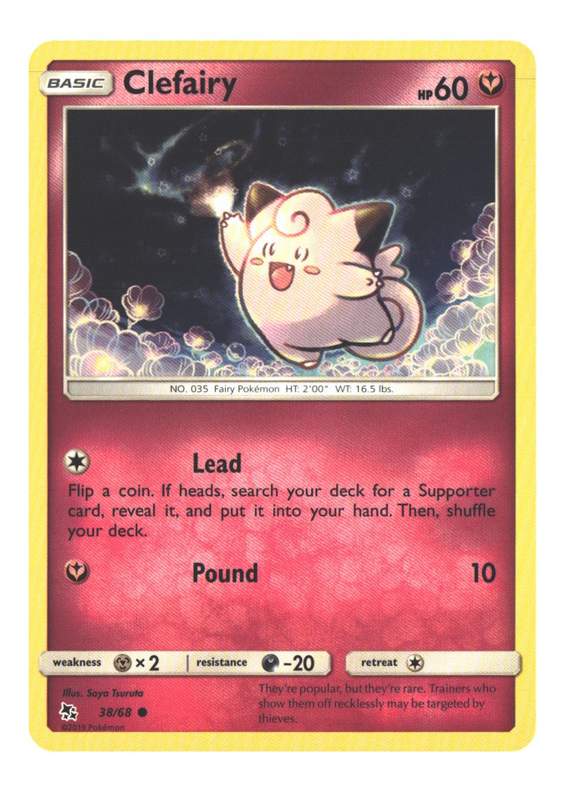 38/68 Clefairy (38) Common Normal