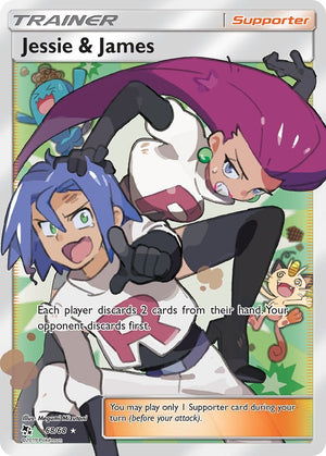 Ultra Rare Jessie & James (Full Art) [68/68 Near Mint ]