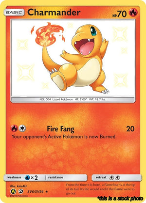 Holofoil Charmander [SV6/SV94 Near Mint ]
