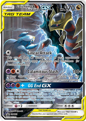 Promo Garchomp & Giratina GX - SM193 [SM193 Near Mint ]