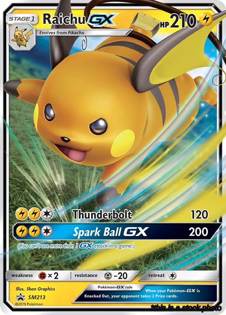 Raichu GX - SM213