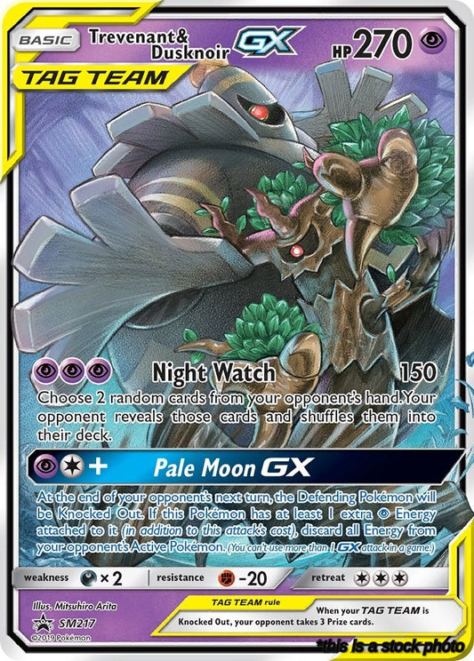 Trevenant & Dusknoir GX - SM217
