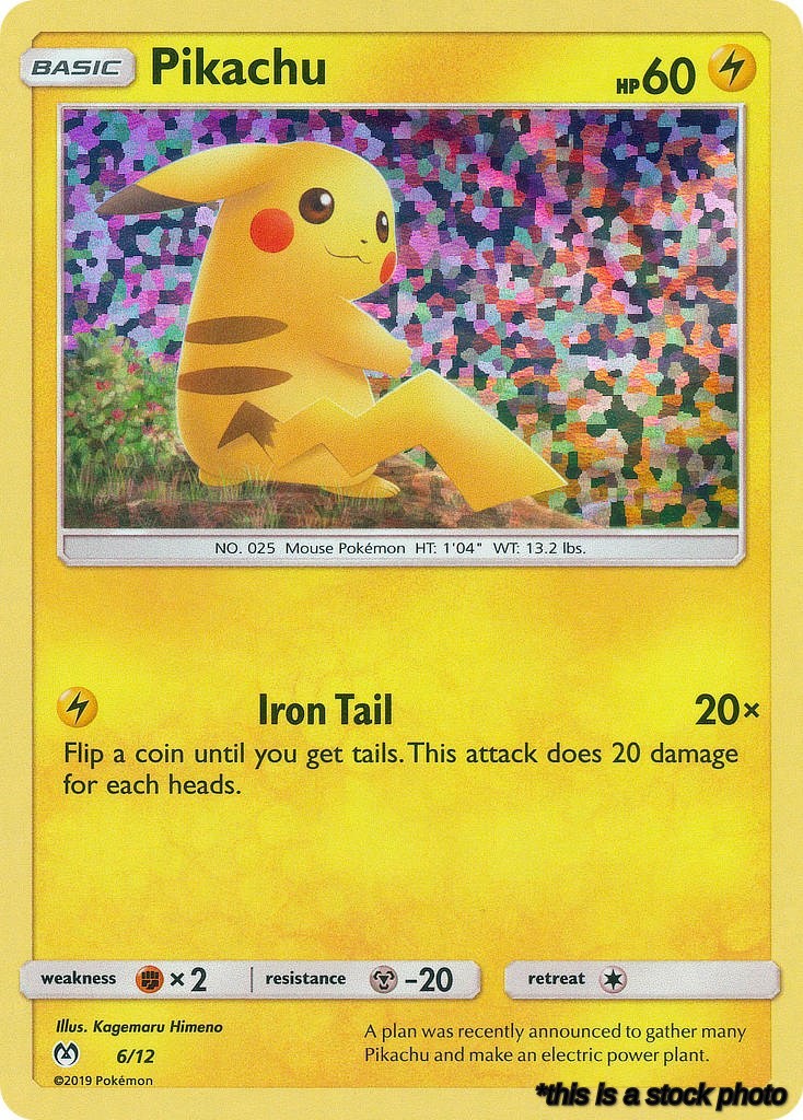 Pikachu - 6/12