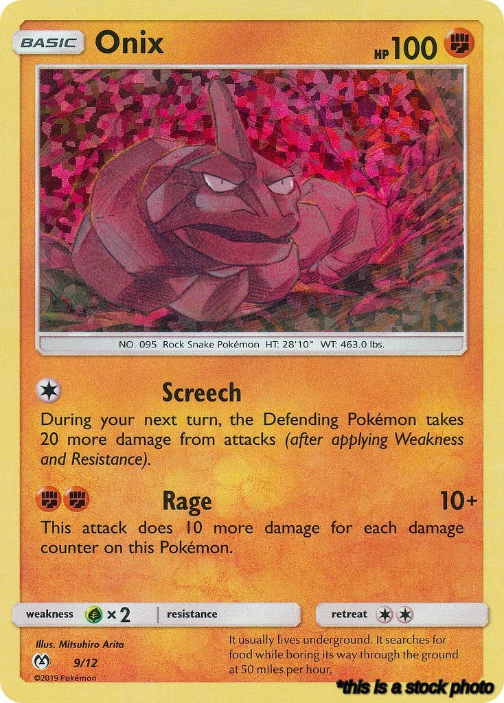 009/012 Onix Promo Holofoil