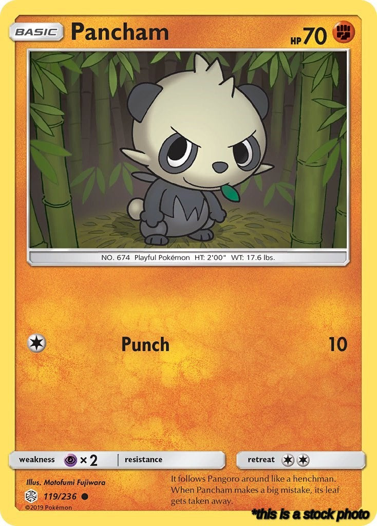 Reverse Holofoil Pancham [119/236 Near Mint ]