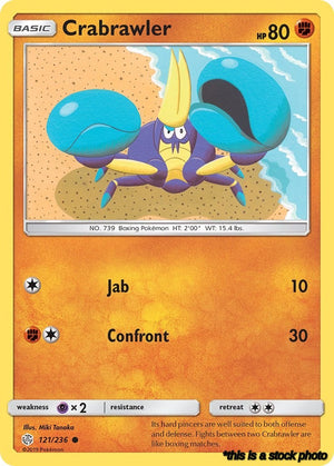121/236 Crabrawler Common Normal