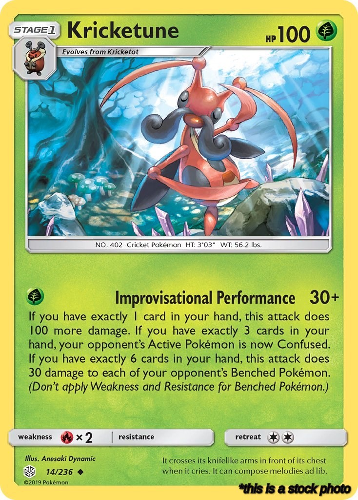 Uncommon Kricketune [14/236 Near Mint ]