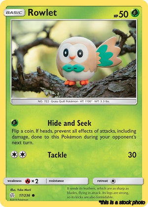 17/236 Rowlet Common Normal