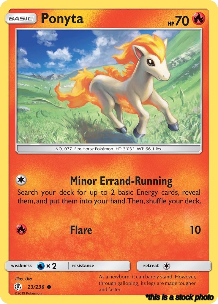 Normal Ponyta [23/236 Near Mint ]