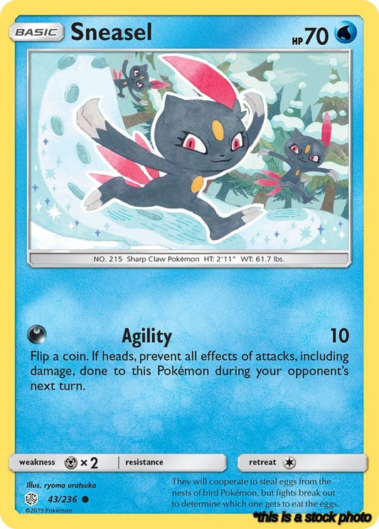 Normal Sneasel [43/236 Lightly Played ]