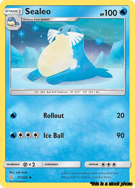 Uncommon Sealeo [51/236 Near Mint ]
