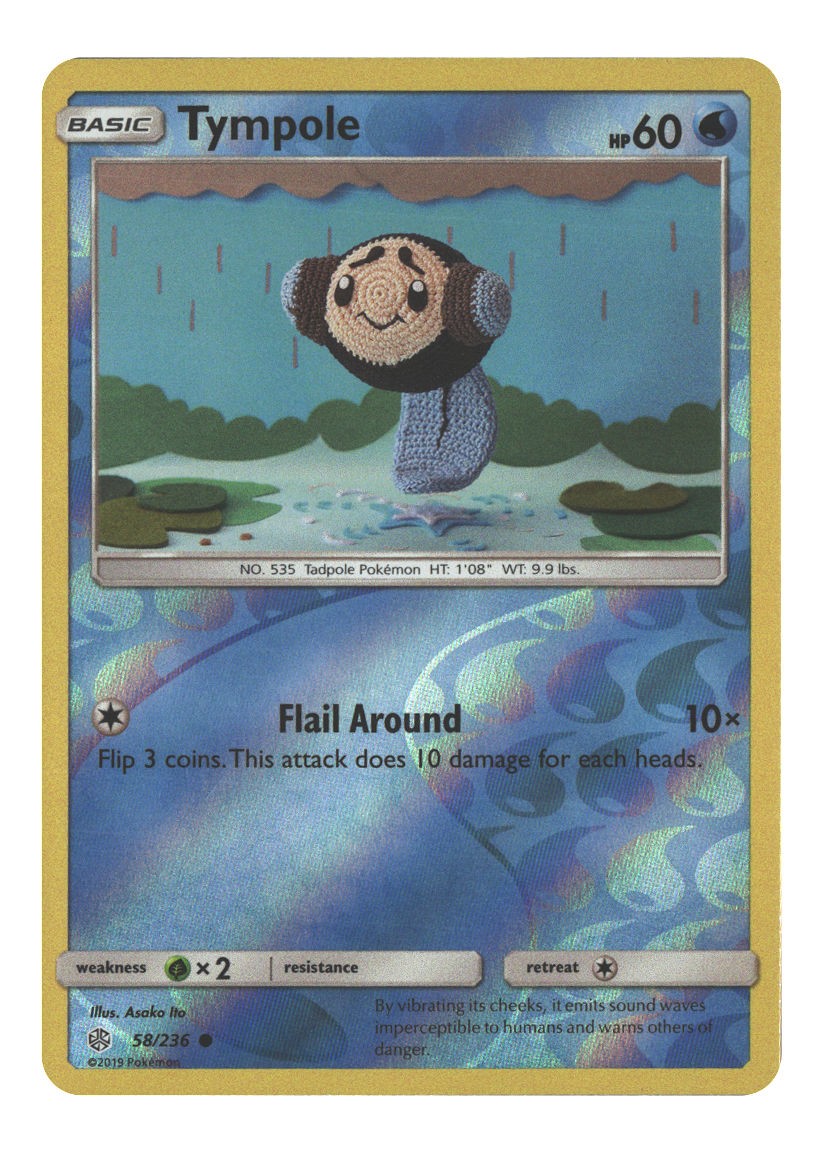 58/236 Tympole Common Reverse Holofoil