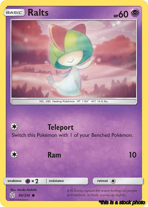 80/236 Ralts Common Normal