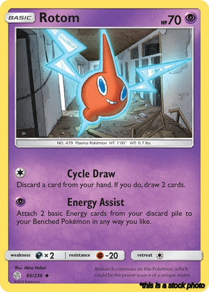 86/236 Rotom Uncommon Normal