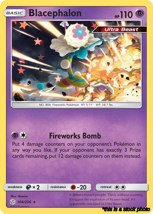 104/236 Blacephalon Holo Rare Holofoil