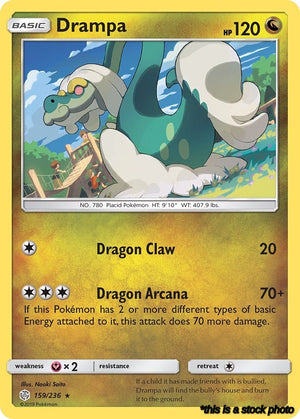 159/236 Drampa Rare Normal