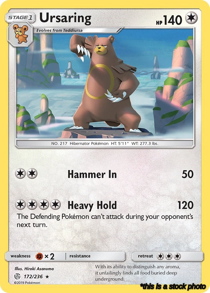 Normal Ursaring [172/236 Lightly Played ]